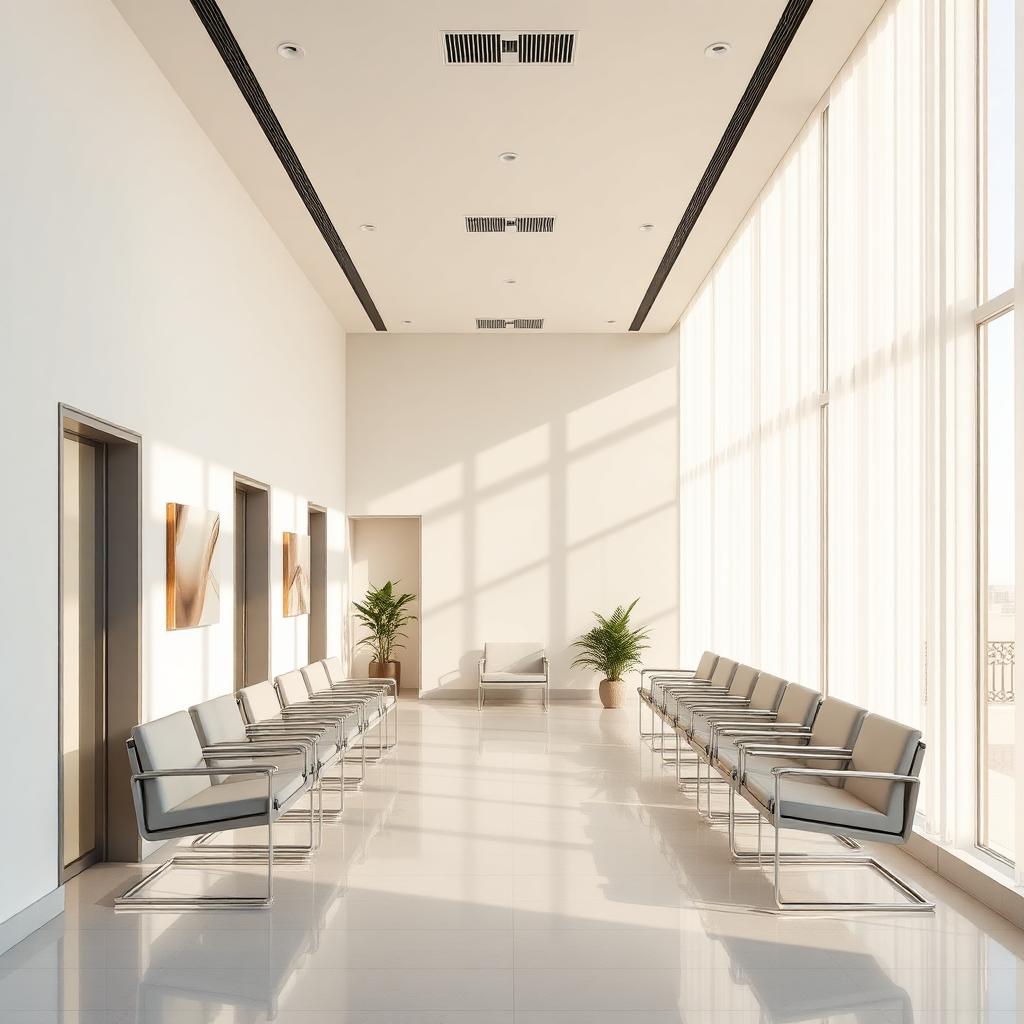 Clinic interior representing coordination across multiple sites