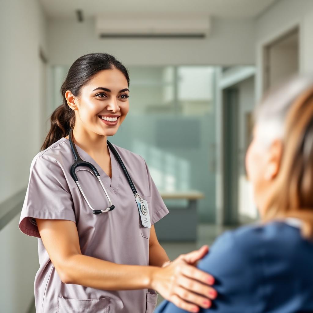 Healthcare staff reviewing an outstanding follow-up list