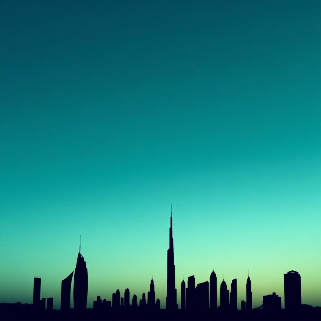 United Arab Emirates city skyline